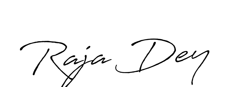 Design your own signature with our free online signature maker. With this signature software, you can create a handwritten (Antro_Vectra_Bolder) signature for name Raja Dey. Raja Dey signature style 7 images and pictures png
