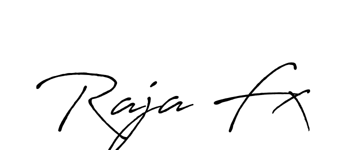 Make a beautiful signature design for name Raja Fx. Use this online signature maker to create a handwritten signature for free. Raja Fx signature style 7 images and pictures png