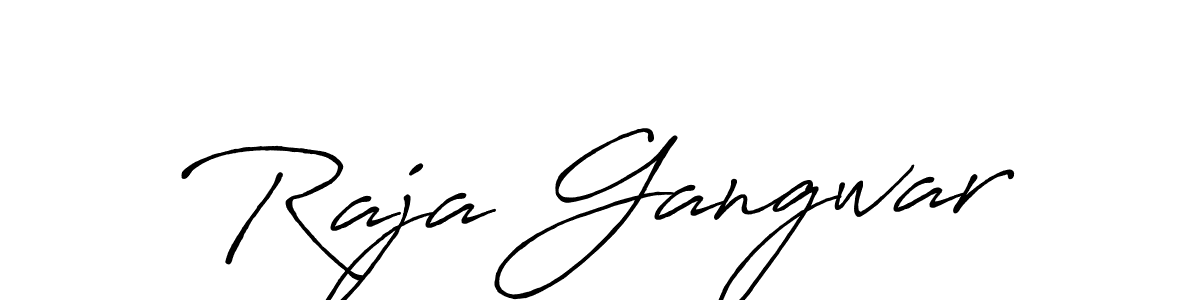 You should practise on your own different ways (Antro_Vectra_Bolder) to write your name (Raja Gangwar) in signature. don't let someone else do it for you. Raja Gangwar signature style 7 images and pictures png
