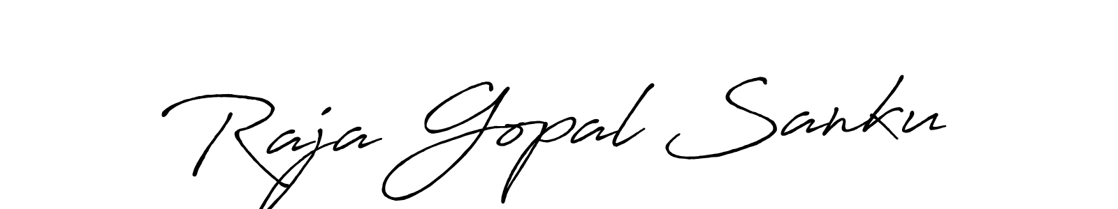 Make a beautiful signature design for name Raja Gopal Sanku. Use this online signature maker to create a handwritten signature for free. Raja Gopal Sanku signature style 7 images and pictures png