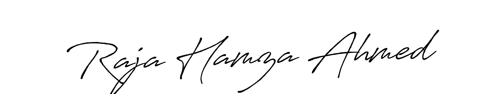 Once you've used our free online signature maker to create your best signature Antro_Vectra_Bolder style, it's time to enjoy all of the benefits that Raja Hamza Ahmed name signing documents. Raja Hamza Ahmed signature style 7 images and pictures png
