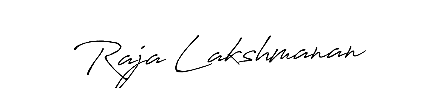 Make a beautiful signature design for name Raja Lakshmanan. Use this online signature maker to create a handwritten signature for free. Raja Lakshmanan signature style 7 images and pictures png