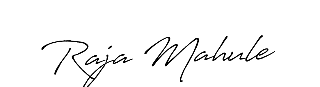 You should practise on your own different ways (Antro_Vectra_Bolder) to write your name (Raja Mahule) in signature. don't let someone else do it for you. Raja Mahule signature style 7 images and pictures png