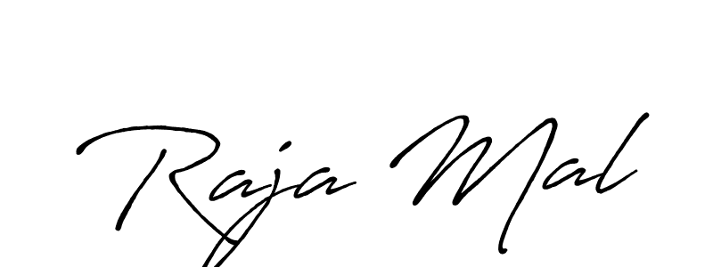 Also we have Raja Mal name is the best signature style. Create professional handwritten signature collection using Antro_Vectra_Bolder autograph style. Raja Mal signature style 7 images and pictures png