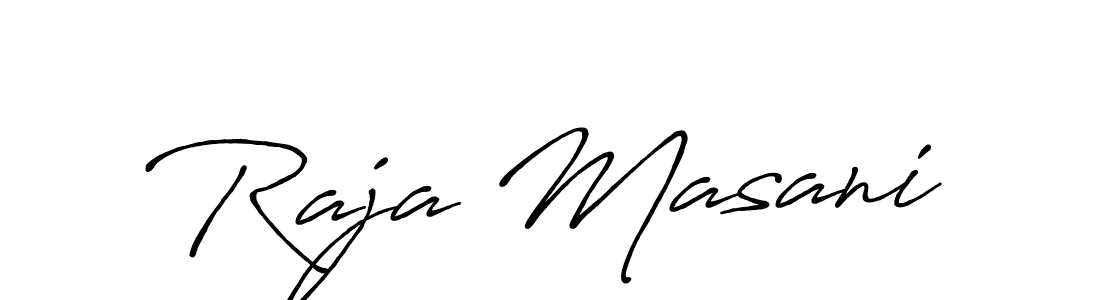 You should practise on your own different ways (Antro_Vectra_Bolder) to write your name (Raja Masani) in signature. don't let someone else do it for you. Raja Masani signature style 7 images and pictures png