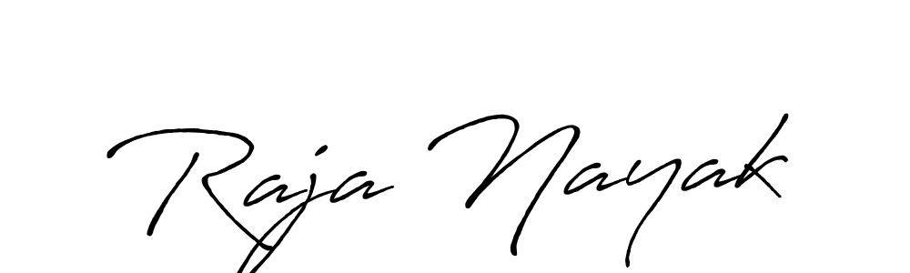 Design your own signature with our free online signature maker. With this signature software, you can create a handwritten (Antro_Vectra_Bolder) signature for name Raja Nayak. Raja Nayak signature style 7 images and pictures png
