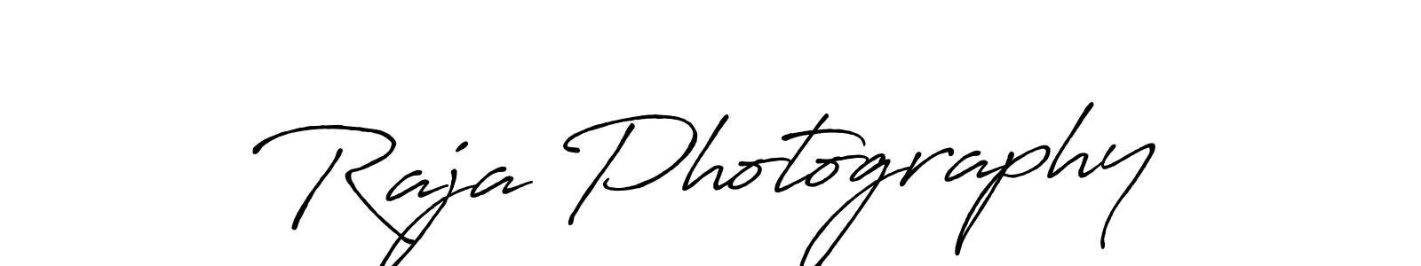 You should practise on your own different ways (Antro_Vectra_Bolder) to write your name (Raja Photography) in signature. don't let someone else do it for you. Raja Photography signature style 7 images and pictures png