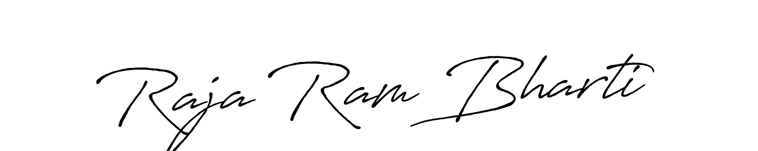 It looks lik you need a new signature style for name Raja Ram Bharti. Design unique handwritten (Antro_Vectra_Bolder) signature with our free signature maker in just a few clicks. Raja Ram Bharti signature style 7 images and pictures png