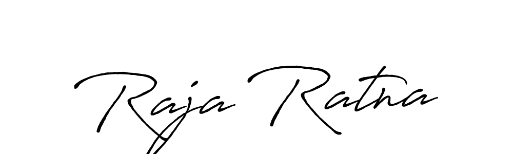 Also we have Raja Ratna name is the best signature style. Create professional handwritten signature collection using Antro_Vectra_Bolder autograph style. Raja Ratna signature style 7 images and pictures png