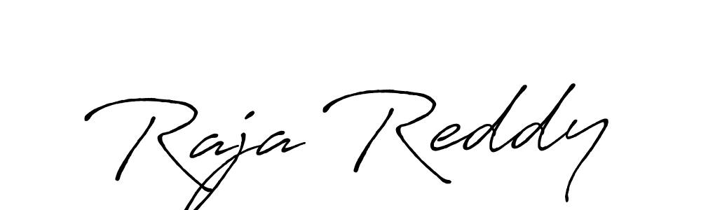 Design your own signature with our free online signature maker. With this signature software, you can create a handwritten (Antro_Vectra_Bolder) signature for name Raja Reddy. Raja Reddy signature style 7 images and pictures png