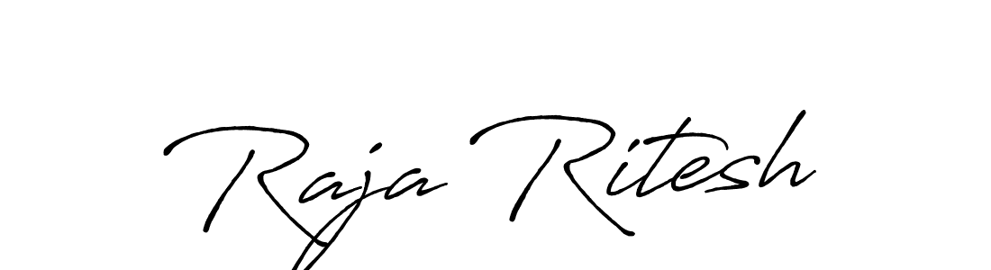 Best and Professional Signature Style for Raja Ritesh. Antro_Vectra_Bolder Best Signature Style Collection. Raja Ritesh signature style 7 images and pictures png