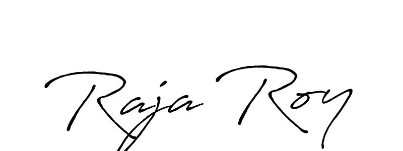 Design your own signature with our free online signature maker. With this signature software, you can create a handwritten (Antro_Vectra_Bolder) signature for name Raja Roy. Raja Roy signature style 7 images and pictures png