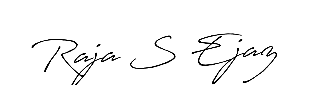 Once you've used our free online signature maker to create your best signature Antro_Vectra_Bolder style, it's time to enjoy all of the benefits that Raja S Ejaz name signing documents. Raja S Ejaz signature style 7 images and pictures png