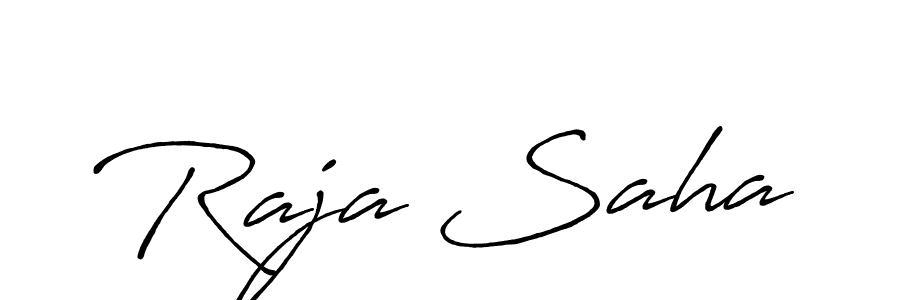 Similarly Antro_Vectra_Bolder is the best handwritten signature design. Signature creator online .You can use it as an online autograph creator for name Raja Saha. Raja Saha signature style 7 images and pictures png