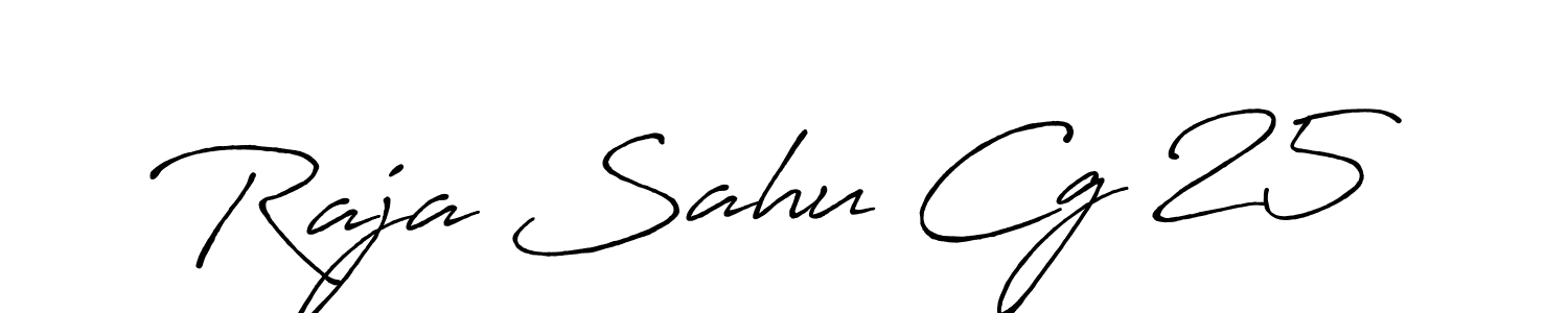 How to make Raja Sahu Cg 25 signature? Antro_Vectra_Bolder is a professional autograph style. Create handwritten signature for Raja Sahu Cg 25 name. Raja Sahu Cg 25 signature style 7 images and pictures png