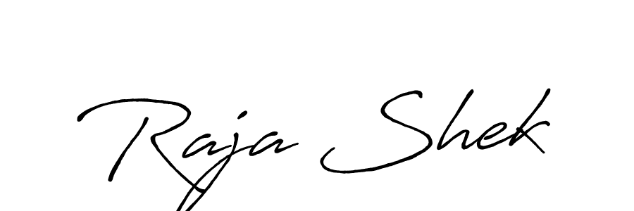 if you are searching for the best signature style for your name Raja Shek. so please give up your signature search. here we have designed multiple signature styles  using Antro_Vectra_Bolder. Raja Shek signature style 7 images and pictures png