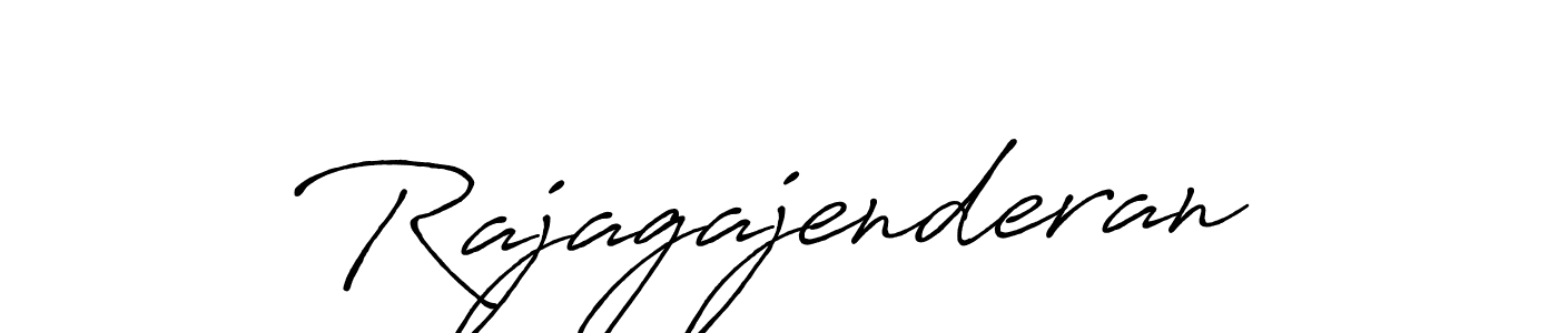 How to make Rajagajenderan name signature. Use Antro_Vectra_Bolder style for creating short signs online. This is the latest handwritten sign. Rajagajenderan signature style 7 images and pictures png