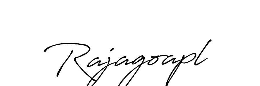 Design your own signature with our free online signature maker. With this signature software, you can create a handwritten (Antro_Vectra_Bolder) signature for name Rajagoapl. Rajagoapl signature style 7 images and pictures png