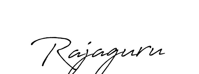 How to make Rajaguru signature? Antro_Vectra_Bolder is a professional autograph style. Create handwritten signature for Rajaguru name. Rajaguru signature style 7 images and pictures png