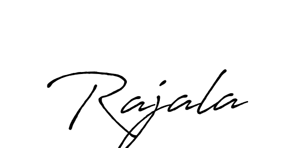 Create a beautiful signature design for name Rajala. With this signature (Antro_Vectra_Bolder) fonts, you can make a handwritten signature for free. Rajala signature style 7 images and pictures png