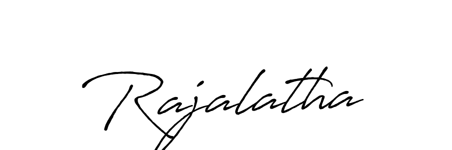 It looks lik you need a new signature style for name Rajalatha. Design unique handwritten (Antro_Vectra_Bolder) signature with our free signature maker in just a few clicks. Rajalatha signature style 7 images and pictures png