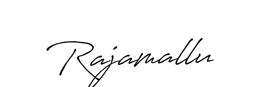 Also You can easily find your signature by using the search form. We will create Rajamallu name handwritten signature images for you free of cost using Antro_Vectra_Bolder sign style. Rajamallu signature style 7 images and pictures png