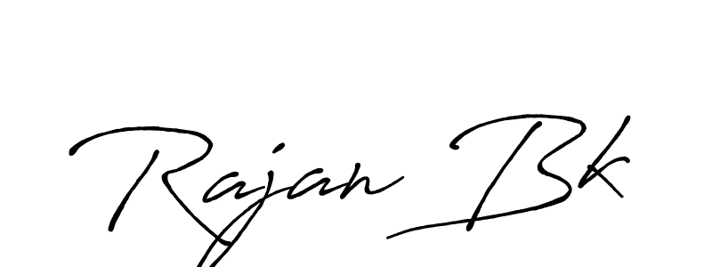 This is the best signature style for the Rajan Bk name. Also you like these signature font (Antro_Vectra_Bolder). Mix name signature. Rajan Bk signature style 7 images and pictures png