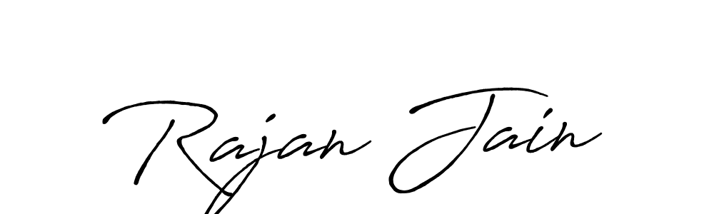 Make a beautiful signature design for name Rajan Jain. Use this online signature maker to create a handwritten signature for free. Rajan Jain signature style 7 images and pictures png