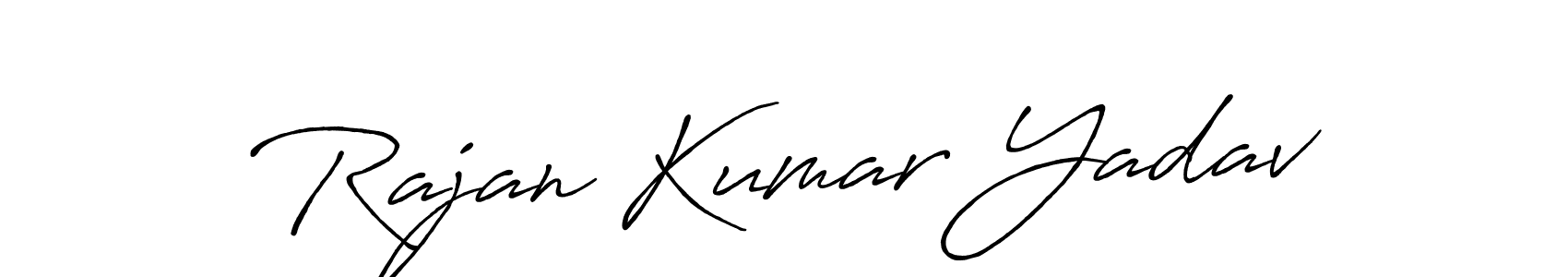 Make a short Rajan Kumar Yadav signature style. Manage your documents anywhere anytime using Antro_Vectra_Bolder. Create and add eSignatures, submit forms, share and send files easily. Rajan Kumar Yadav signature style 7 images and pictures png