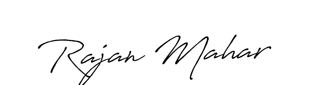 Once you've used our free online signature maker to create your best signature Antro_Vectra_Bolder style, it's time to enjoy all of the benefits that Rajan Mahar name signing documents. Rajan Mahar signature style 7 images and pictures png