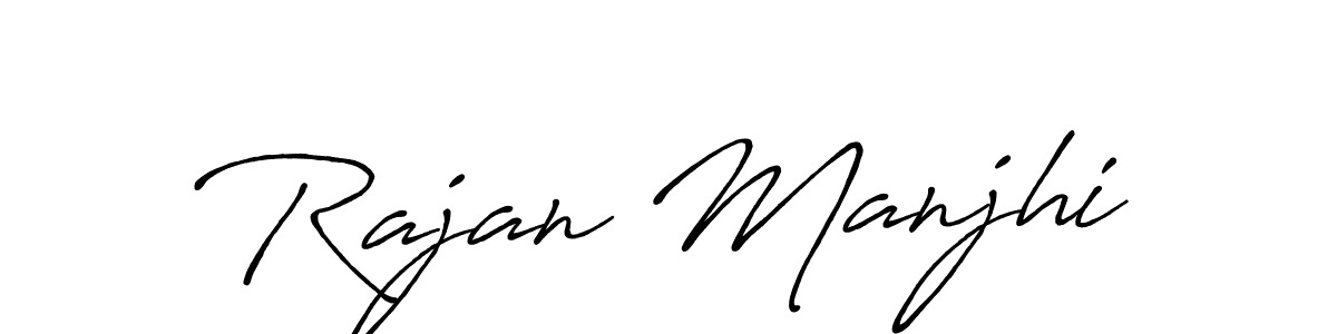 Once you've used our free online signature maker to create your best signature Antro_Vectra_Bolder style, it's time to enjoy all of the benefits that Rajan Manjhi name signing documents. Rajan Manjhi signature style 7 images and pictures png