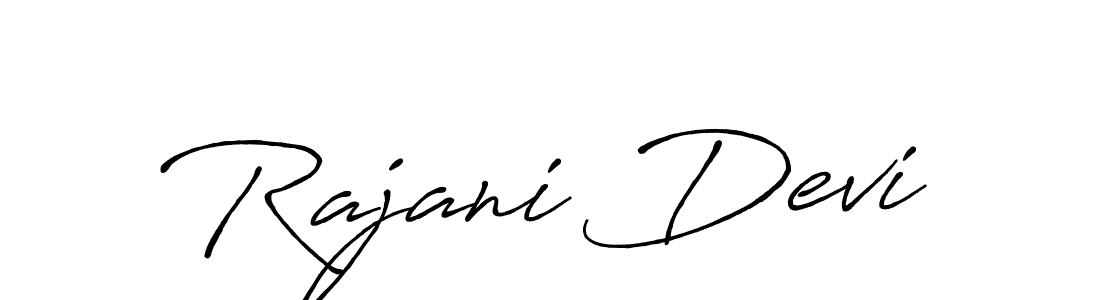 Also You can easily find your signature by using the search form. We will create Rajani Devi name handwritten signature images for you free of cost using Antro_Vectra_Bolder sign style. Rajani Devi signature style 7 images and pictures png