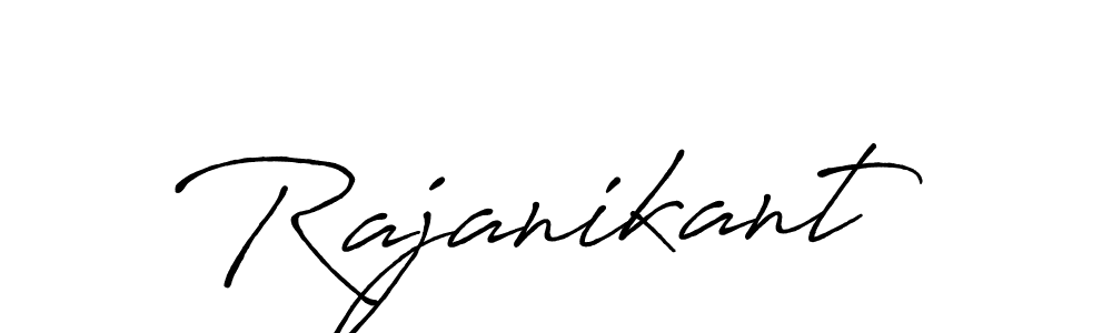 How to make Rajanikant signature? Antro_Vectra_Bolder is a professional autograph style. Create handwritten signature for Rajanikant name. Rajanikant signature style 7 images and pictures png