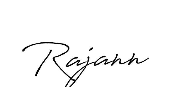 Antro_Vectra_Bolder is a professional signature style that is perfect for those who want to add a touch of class to their signature. It is also a great choice for those who want to make their signature more unique. Get Rajann name to fancy signature for free. Rajann signature style 7 images and pictures png