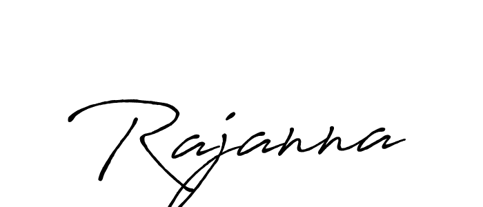 Design your own signature with our free online signature maker. With this signature software, you can create a handwritten (Antro_Vectra_Bolder) signature for name Rajanna. Rajanna signature style 7 images and pictures png