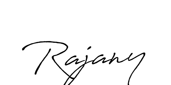 How to make Rajany signature? Antro_Vectra_Bolder is a professional autograph style. Create handwritten signature for Rajany name. Rajany signature style 7 images and pictures png