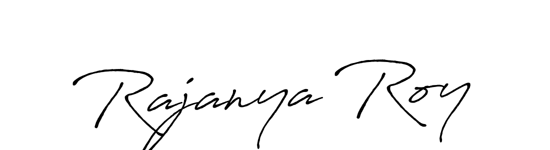 It looks lik you need a new signature style for name Rajanya Roy. Design unique handwritten (Antro_Vectra_Bolder) signature with our free signature maker in just a few clicks. Rajanya Roy signature style 7 images and pictures png