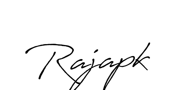 Also we have Rajapk name is the best signature style. Create professional handwritten signature collection using Antro_Vectra_Bolder autograph style. Rajapk signature style 7 images and pictures png