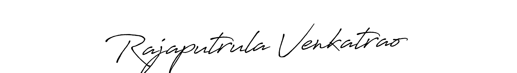 You should practise on your own different ways (Antro_Vectra_Bolder) to write your name (Rajaputrula Venkatrao) in signature. don't let someone else do it for you. Rajaputrula Venkatrao signature style 7 images and pictures png