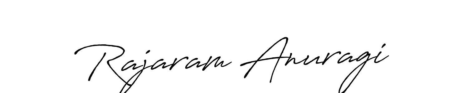 Rajaram Anuragi stylish signature style. Best Handwritten Sign (Antro_Vectra_Bolder) for my name. Handwritten Signature Collection Ideas for my name Rajaram Anuragi. Rajaram Anuragi signature style 7 images and pictures png