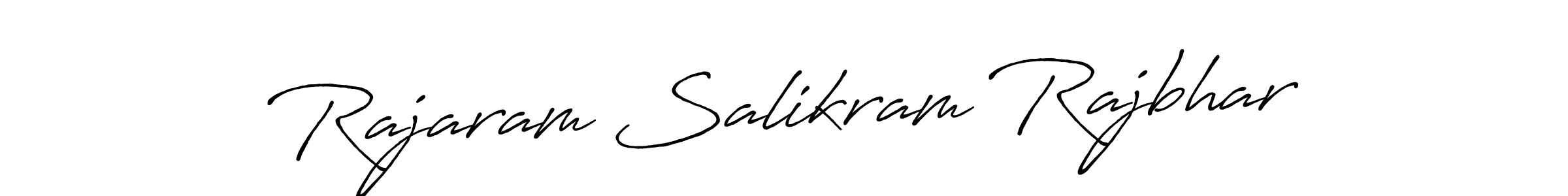 if you are searching for the best signature style for your name Rajaram Salikram Rajbhar. so please give up your signature search. here we have designed multiple signature styles  using Antro_Vectra_Bolder. Rajaram Salikram Rajbhar signature style 7 images and pictures png