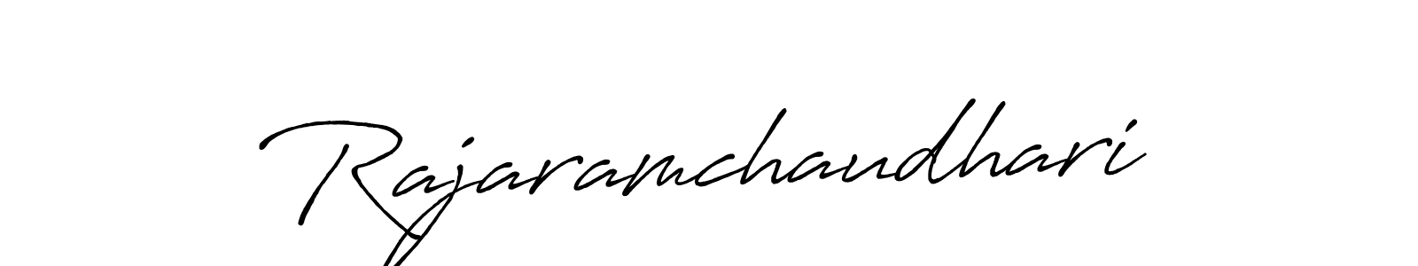 Also You can easily find your signature by using the search form. We will create Rajaramchaudhari name handwritten signature images for you free of cost using Antro_Vectra_Bolder sign style. Rajaramchaudhari signature style 7 images and pictures png