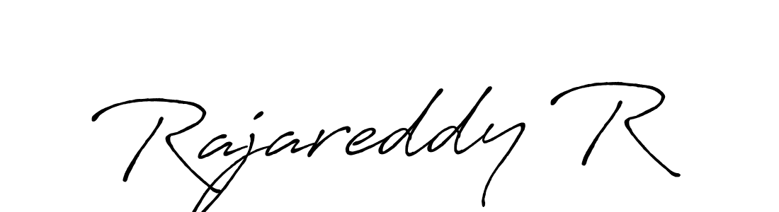 Also we have Rajareddy R name is the best signature style. Create professional handwritten signature collection using Antro_Vectra_Bolder autograph style. Rajareddy R signature style 7 images and pictures png