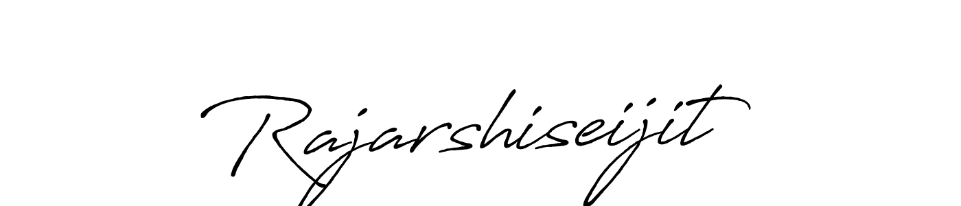 Make a beautiful signature design for name Rajarshiseijit. With this signature (Antro_Vectra_Bolder) style, you can create a handwritten signature for free. Rajarshiseijit signature style 7 images and pictures png
