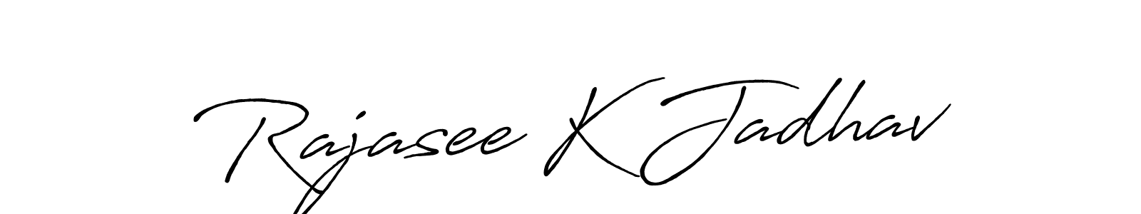 Once you've used our free online signature maker to create your best signature Antro_Vectra_Bolder style, it's time to enjoy all of the benefits that Rajasee K Jadhav name signing documents. Rajasee K Jadhav signature style 7 images and pictures png