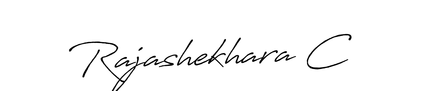 It looks lik you need a new signature style for name Rajashekhara C. Design unique handwritten (Antro_Vectra_Bolder) signature with our free signature maker in just a few clicks. Rajashekhara C signature style 7 images and pictures png