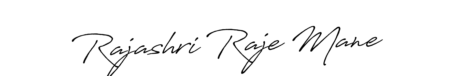 Rajashri Raje Mane stylish signature style. Best Handwritten Sign (Antro_Vectra_Bolder) for my name. Handwritten Signature Collection Ideas for my name Rajashri Raje Mane. Rajashri Raje Mane signature style 7 images and pictures png
