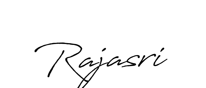 How to make Rajasri signature? Antro_Vectra_Bolder is a professional autograph style. Create handwritten signature for Rajasri name. Rajasri signature style 7 images and pictures png