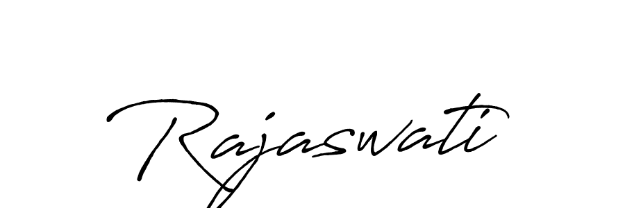 Make a beautiful signature design for name Rajaswati. With this signature (Antro_Vectra_Bolder) style, you can create a handwritten signature for free. Rajaswati signature style 7 images and pictures png