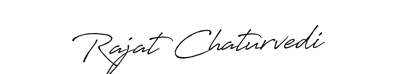 Also we have Rajat Chaturvedi name is the best signature style. Create professional handwritten signature collection using Antro_Vectra_Bolder autograph style. Rajat Chaturvedi signature style 7 images and pictures png